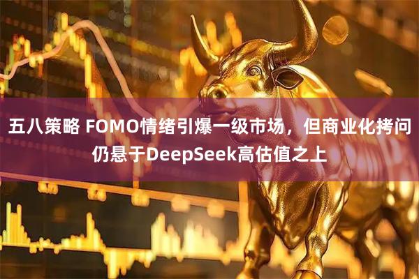 五八策略 FOMO情绪引爆一级市场，但商业化拷问仍悬于DeepSeek高估值之上
